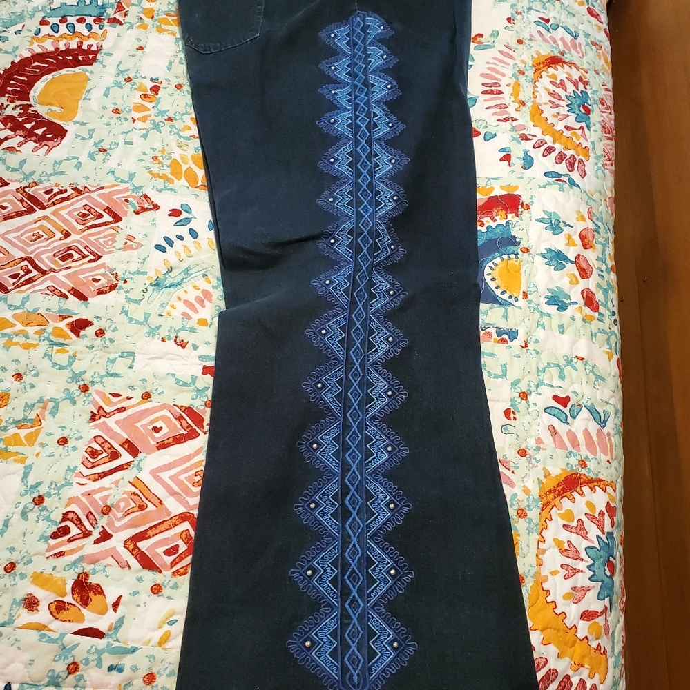 Denim 24/7 navy blue pants